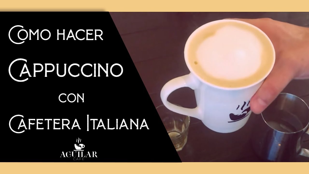 Cafetera Italiana | Cómo preparar un Capuccino en Casa | Lección 02