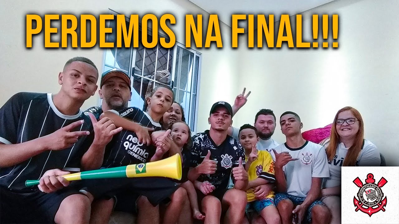 Corinthians x Palmeiras, Perdemos na Final do Campeonato Paulista !!! (Olhem minha reação).