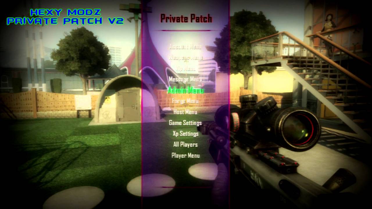 [PS3/BO2/Preview] HexyModz Private Patch v2 Black Ops 2 1.19 GSC Mod Menu