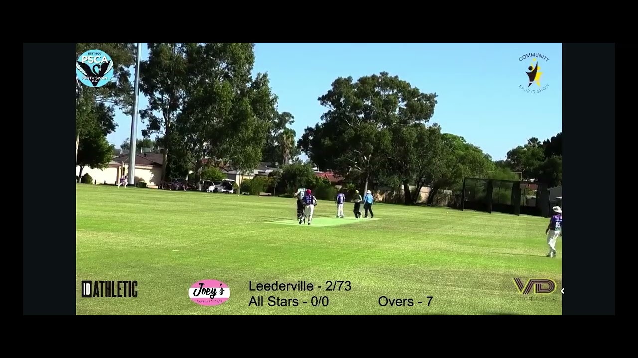 Leederville CC VS MCL All Stars (Community Cricket T1O Cup Final)