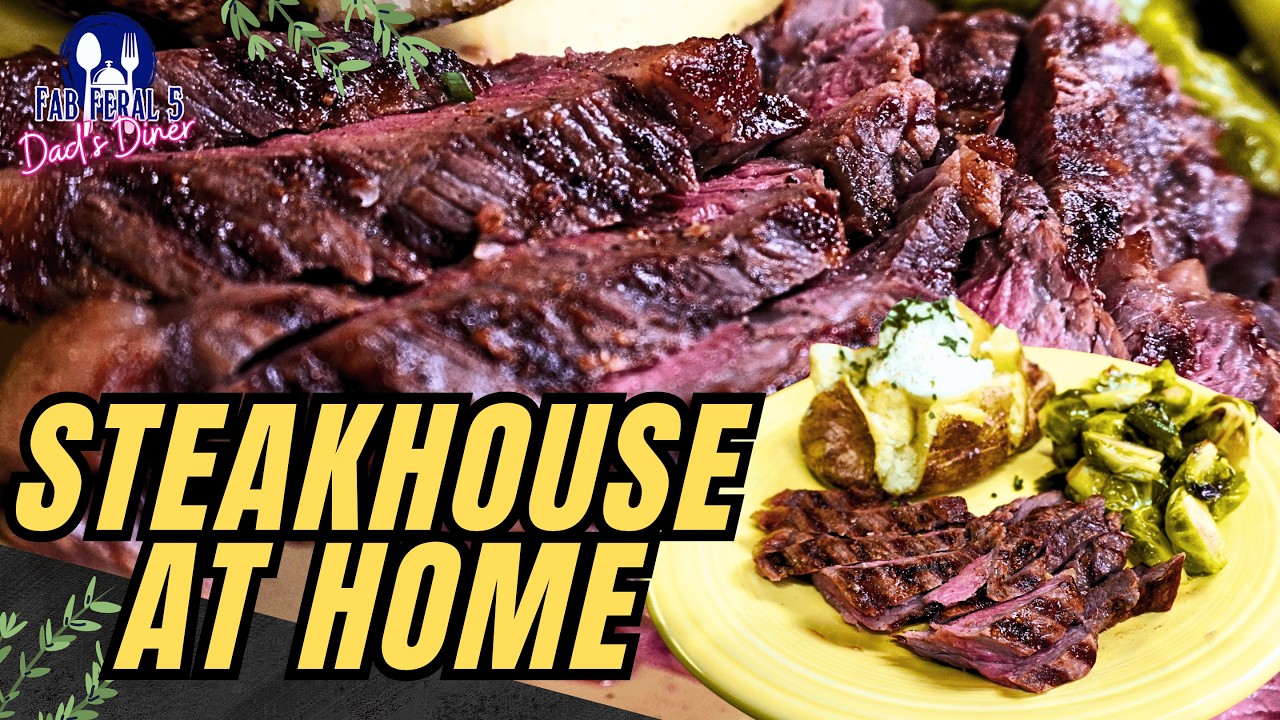 Steakhouse Dinner at Home for under $15!