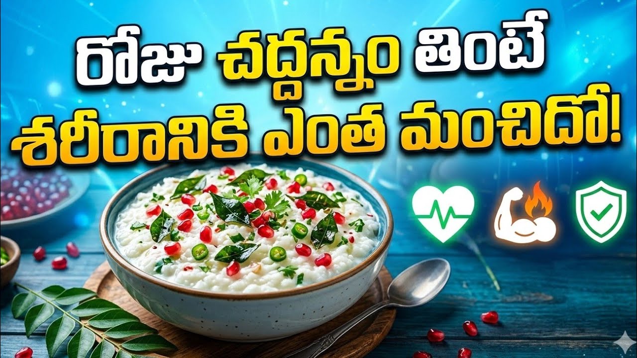 రోజూ చద్దన్నం తింటే శరీరానికి జరిగే అద్భుతాలు 😲 | Telugu Health Tips
