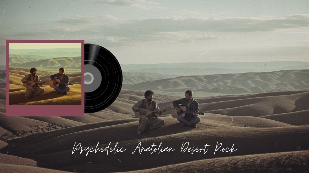 1 HOUR Psychedelic Anatolian Desert Rock Focus, Study & Meditation