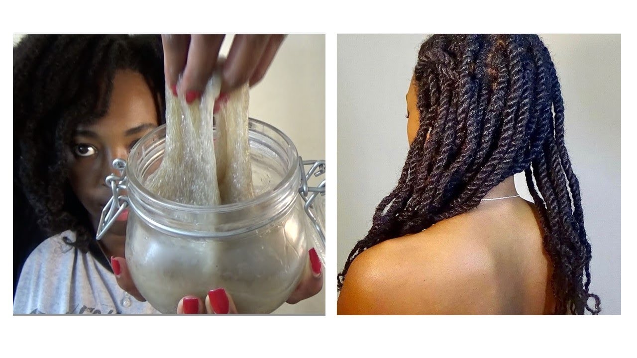 Watch me use FLAXSEED gel for the FIRST time to twist my natural hair