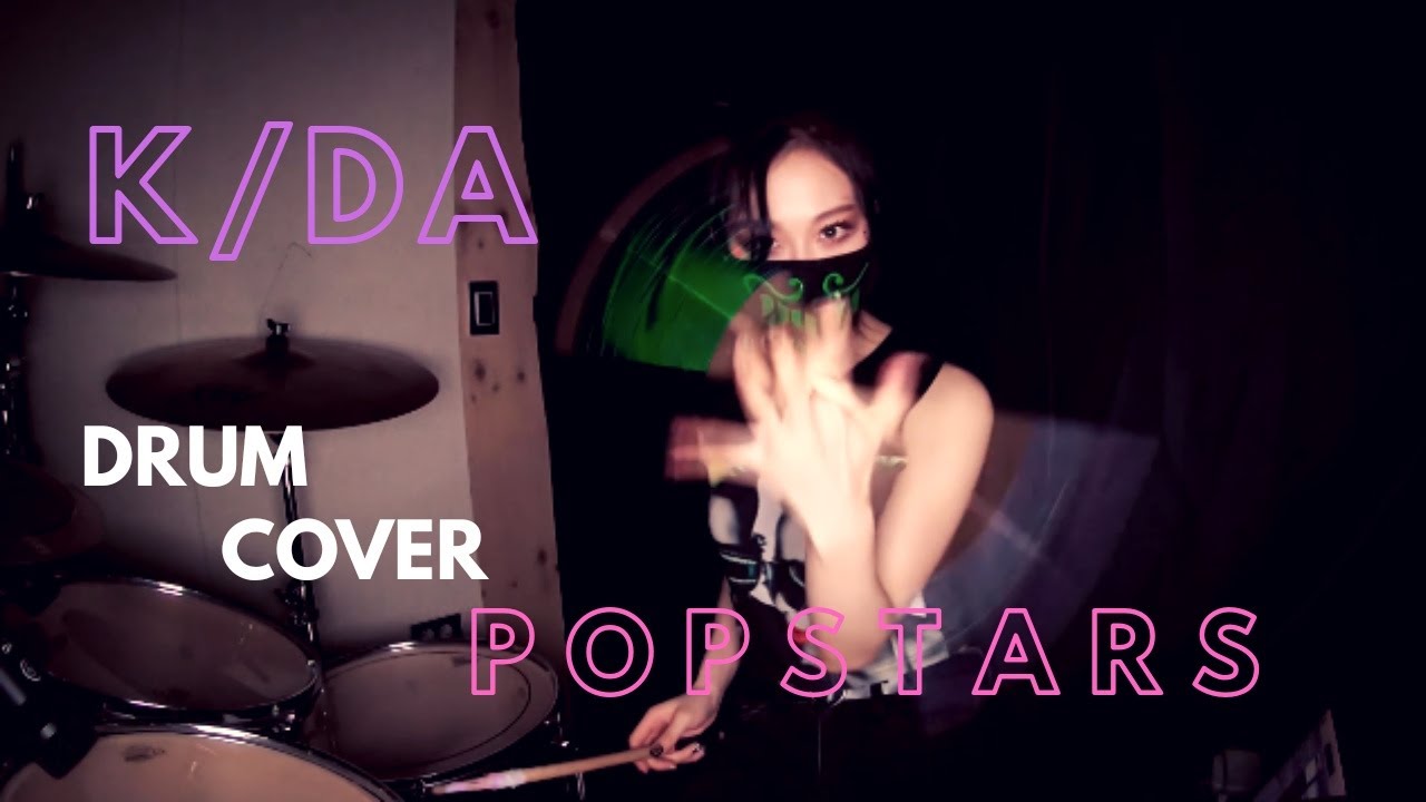 K/DA-POP/STARS -Madison Beer, Jaira Burns ,(G)l-DLE -DRUM COVER(by. GANI DRUM)