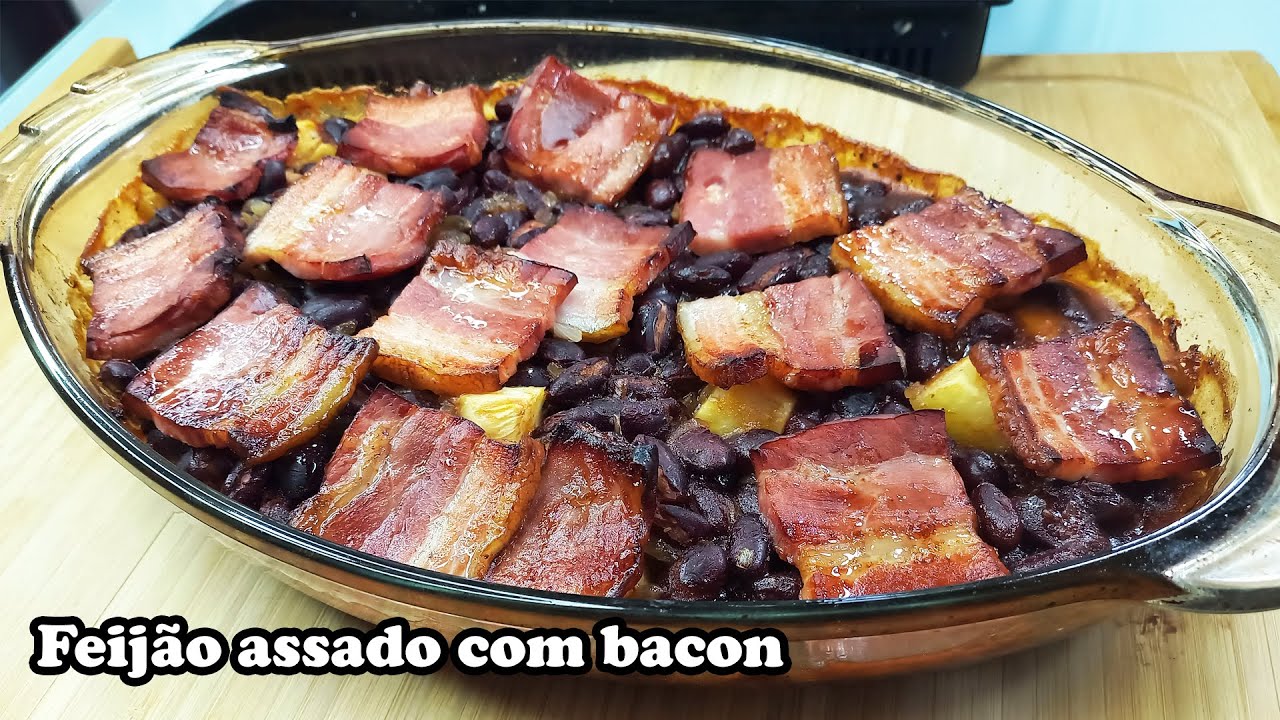 Feijão no Forno com Bacon Que Vai Surpreender Toda a Gente