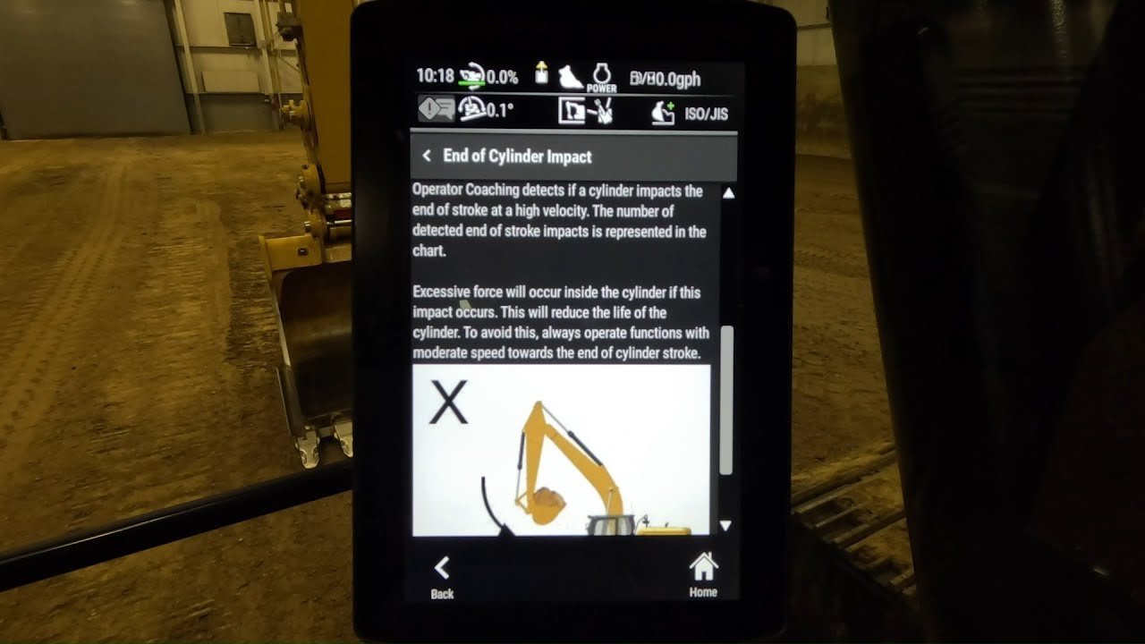 Operator Coaching on Cat&reg; Next Gen Excavators
