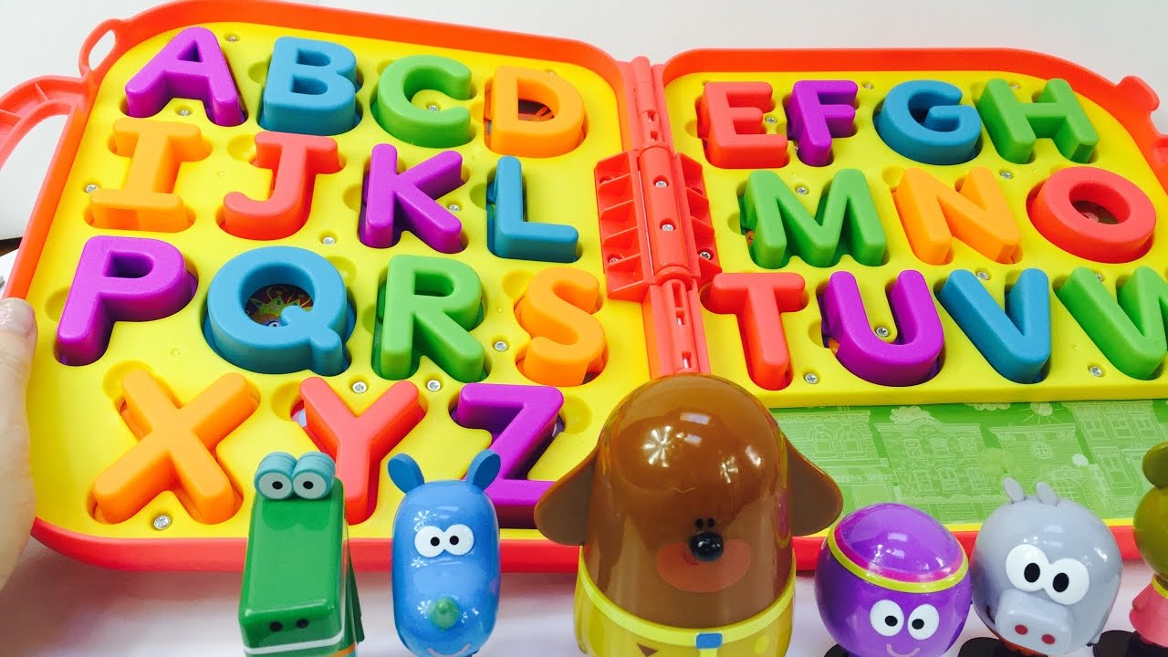 HEY DUGGEE Learning Seseme Street Alphabet Toy!