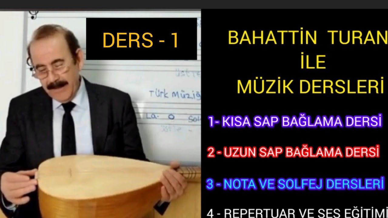 1- Saz dersi [Kısa sap] Adalardan çıktım Yayan Bahattin Turan #keşfet #sazkursu #bağlama #türkü