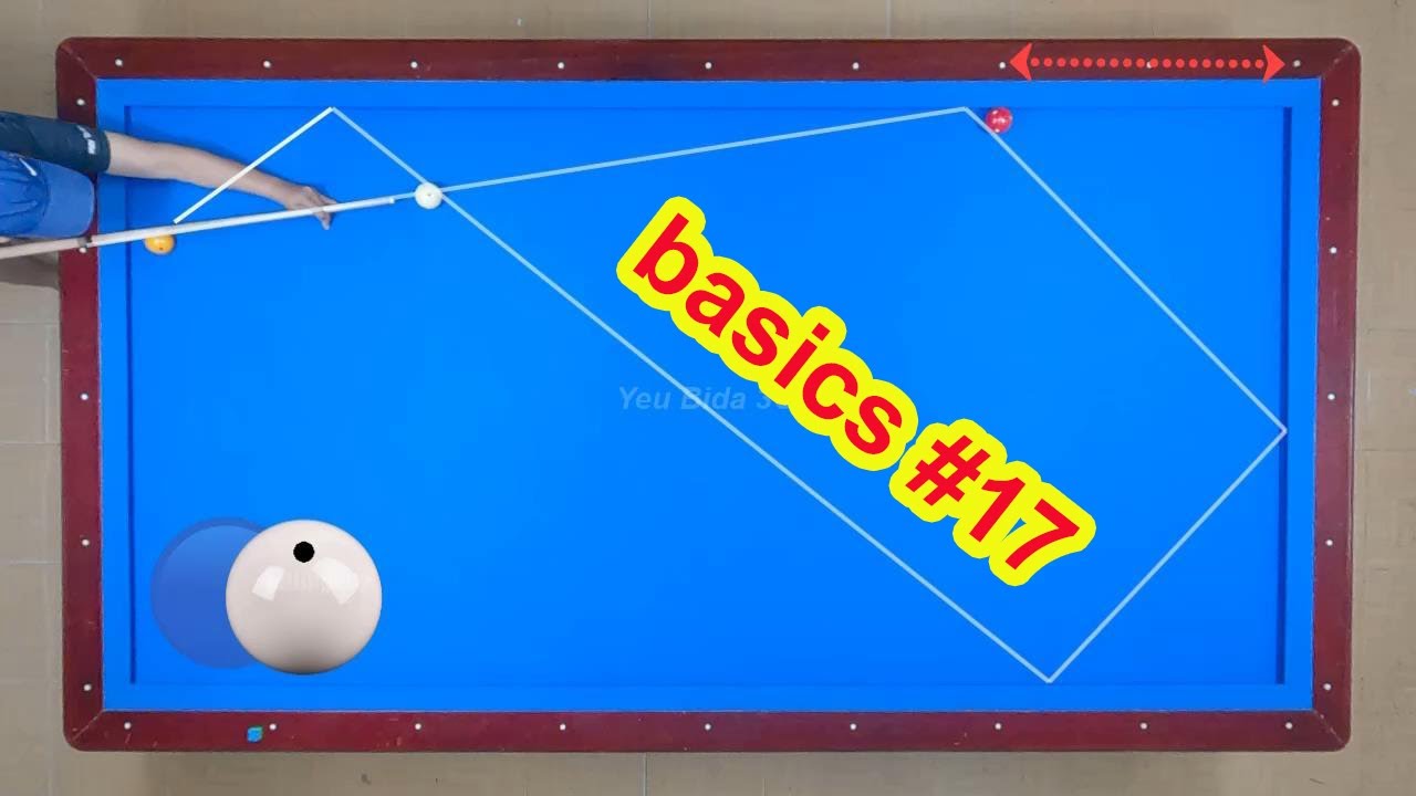 3Cushion billiards tutorial best shot beginner basics 17