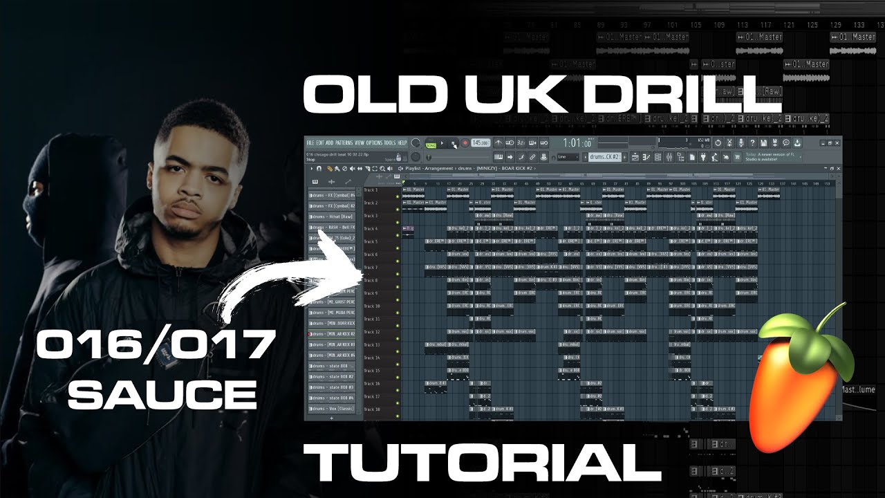HOW TO MAKE OLD UK/CHICAGO DRILL  (fl studio 20 tutorial)