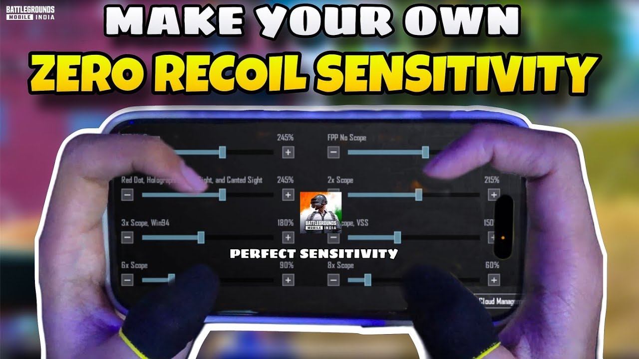 How to make your own Sensitivity | Best Zero Recoil Sensitivity for BGMI | Best Sensitivity 2026