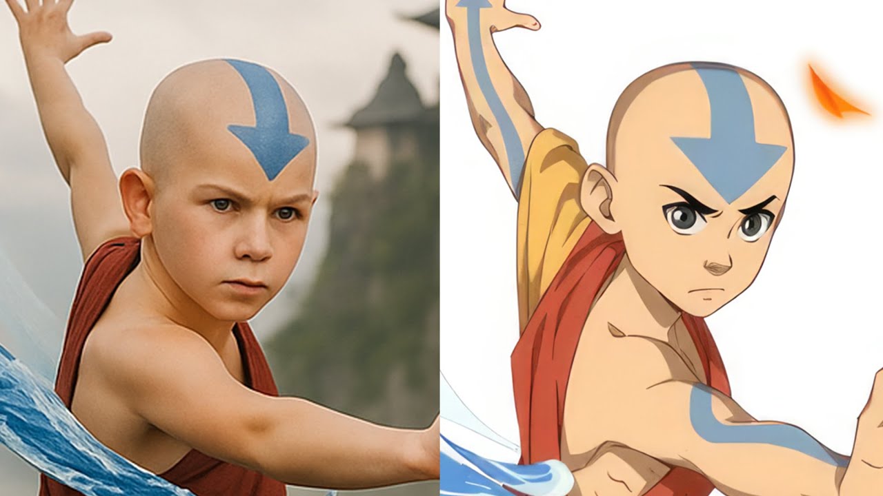 Avatar The Last Airbender in REAL LIFE (AI Generated Characters Transformation)