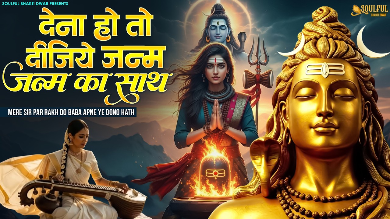 देना हो तो दीजिये जन्म जन्म का साथ | Dena Ho To Dijiye Janam Janam | Peaceful Shiv Bhajan | Shiv Ji