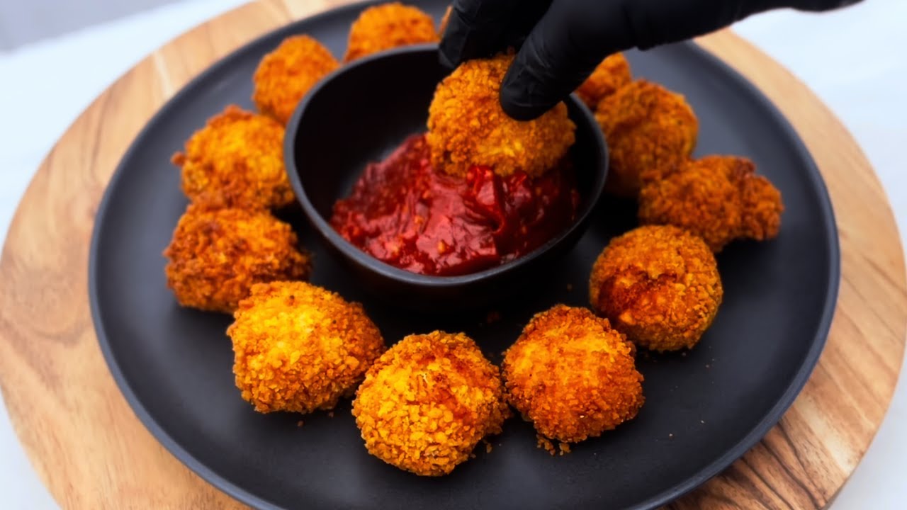 Nuggets di Pollo Croccanti e Perfetti! Deliziosi! Salsa Barbecue Fatta in casa!