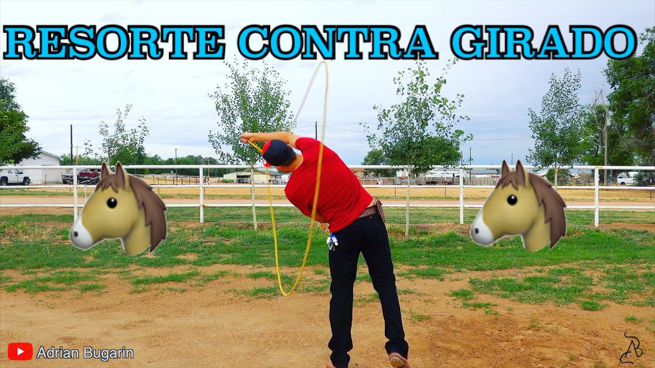RESORTE CONTRA GIRADO (IZQUIERDO) 🔥TUTORIAL🔥