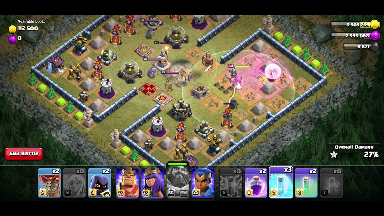 COC how to destroy 