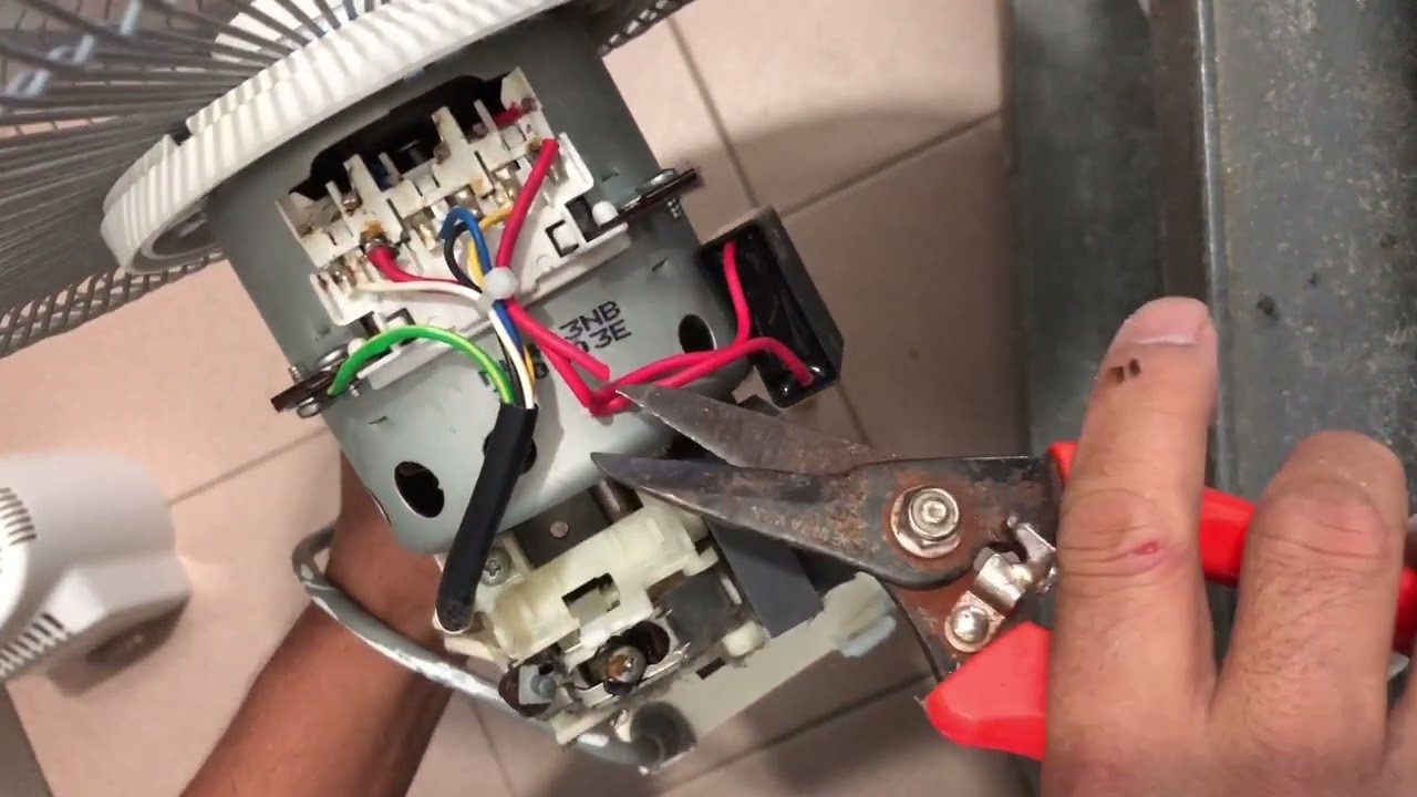 KDK WALL FAN SUDDENLY STOPPED WORKING.PULSE CAPACITOR PROBLEM?
