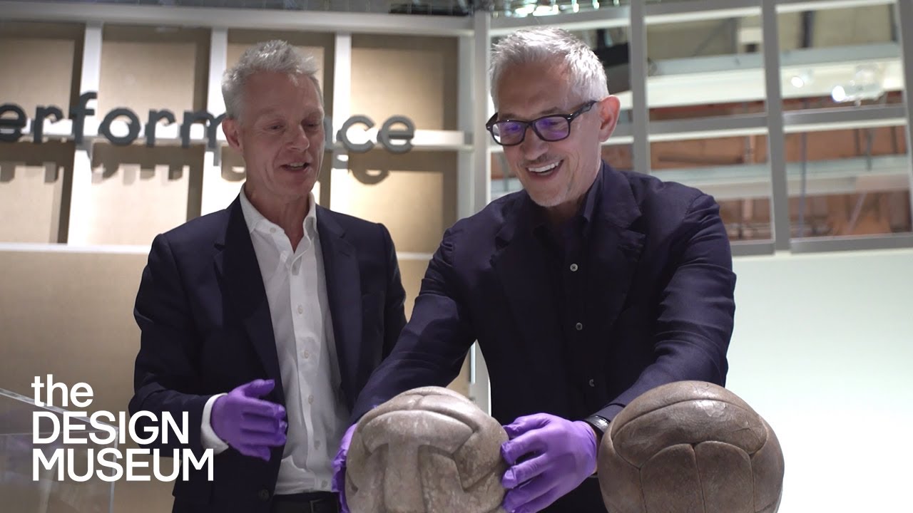 #MuseumVisit | Gary Lineker in 'Football: Designing the Beautiful Game'