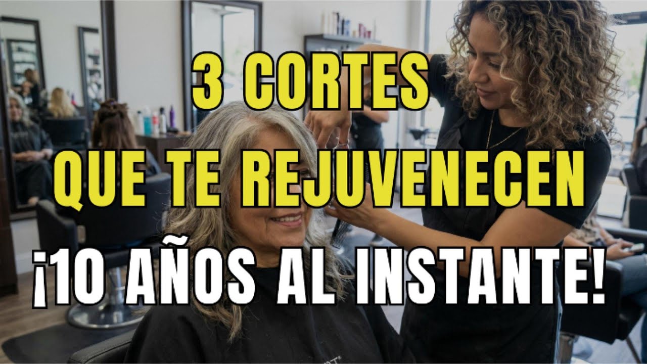 3 Cortes de Pelo Que Te Harán Ver 10 Años Más Joven y 3 Que Debes Evitar Para Mujeres Mayores de 60