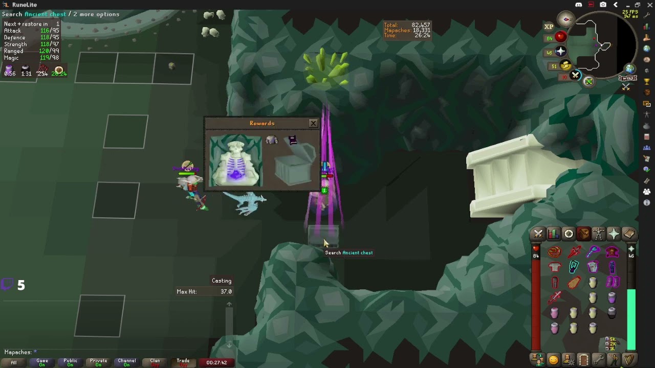 Ancestral Robe Top / Chamber Of Xeric!