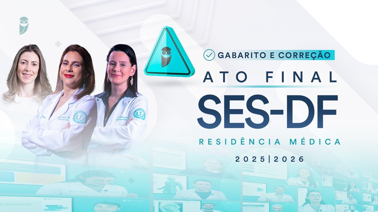 Gabarito SES-DF Residência Médica 2025/26