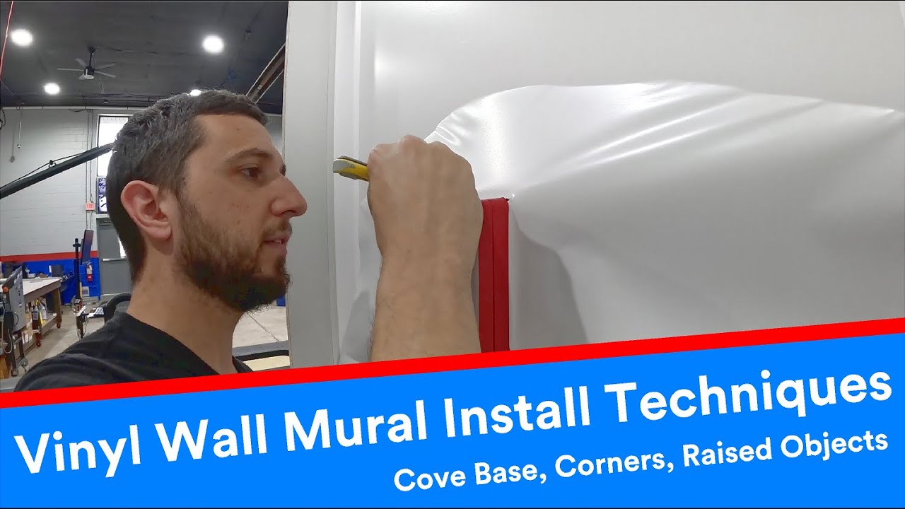 Vinyl Wall Mural Installation Techniques For Graphics Installers | Steve The Graphics Guy