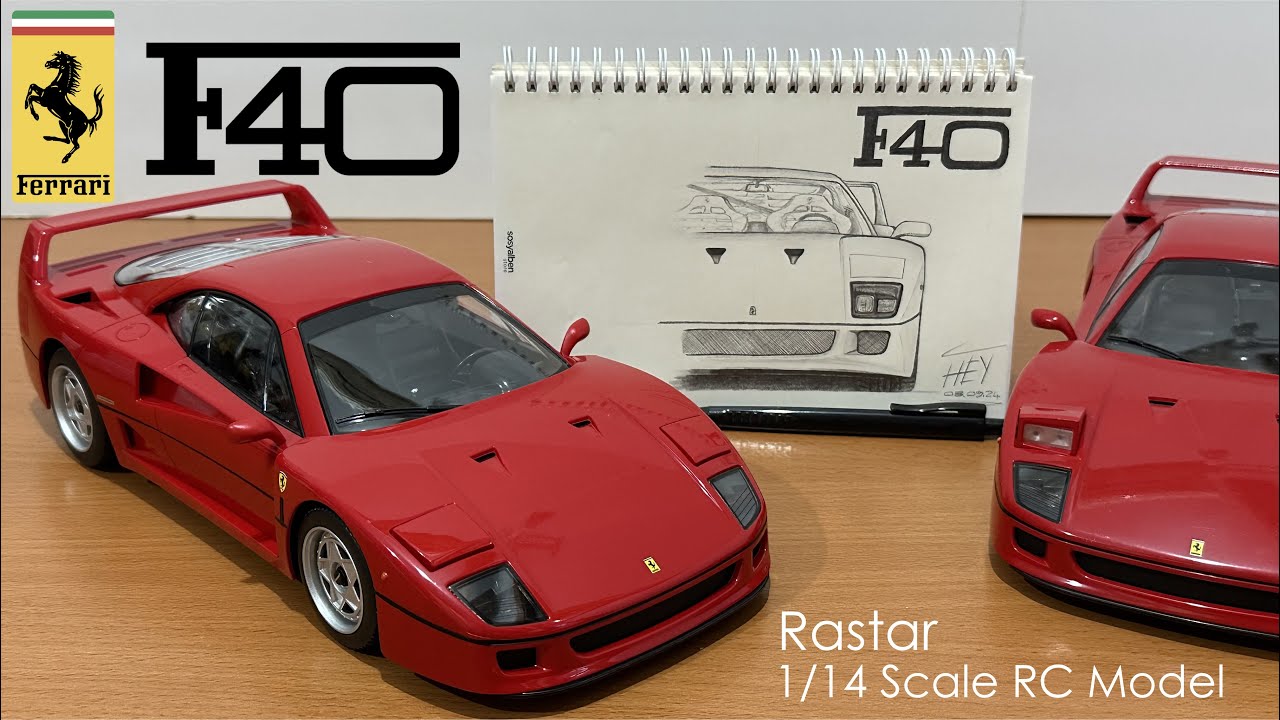 Rastar Ferrari F40 1/14 Scale RC Model