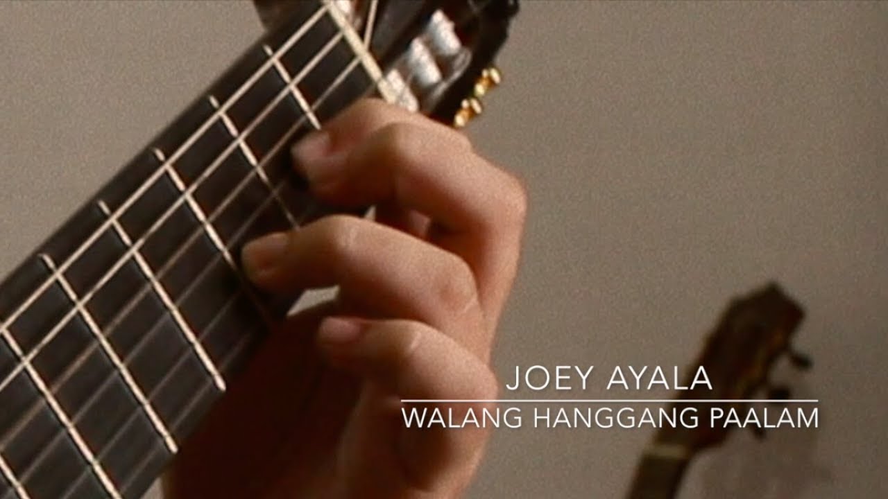 Walang Hanggang Paalam - Joey Ayala | Classical Guitar Cover | Tablature