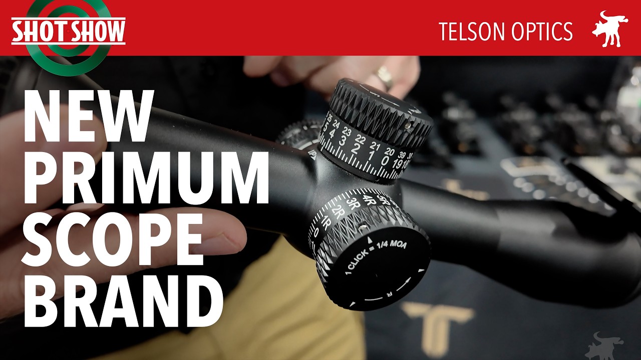 Birth of a precision optics brand. Telson Optics at SHOT Show 2025