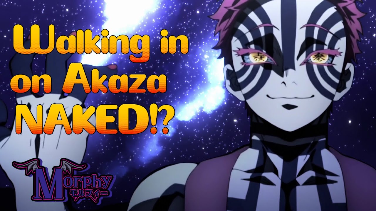 【ASMR】 Walking in on Akaza changing clothes 「Akaza x Listener Audio」
