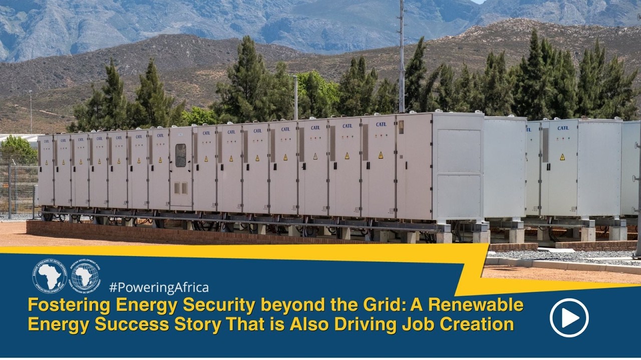 Fostering Energy Security beyond the Grid A Renewable Energy Success Story That Driving Job Creation