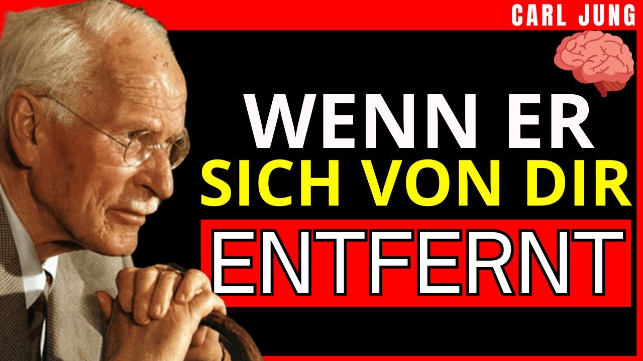 Ein Mann zieht sich langsam zurück, weil er dich verletzt hat — Carl Jung