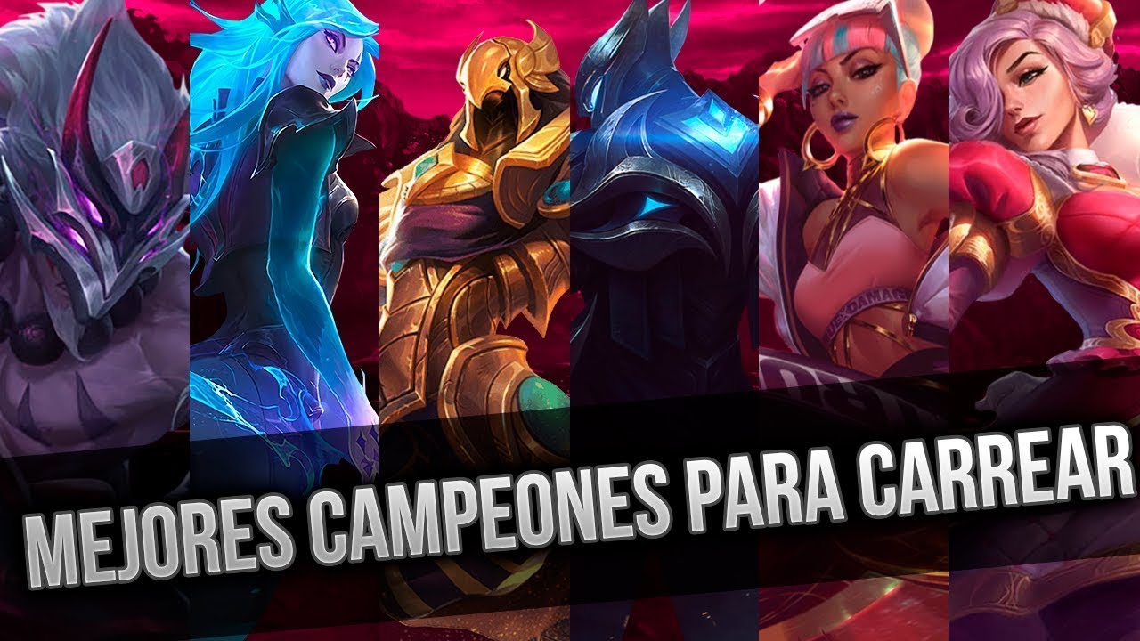 TIER LIST DE LOS MEJORES CAMPEONES PARA CARREAR (WIN CONDITION)