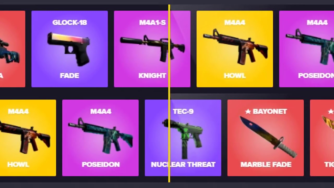 SO I FOUND THIS NEW SITE    Skinhub Case Opening 20