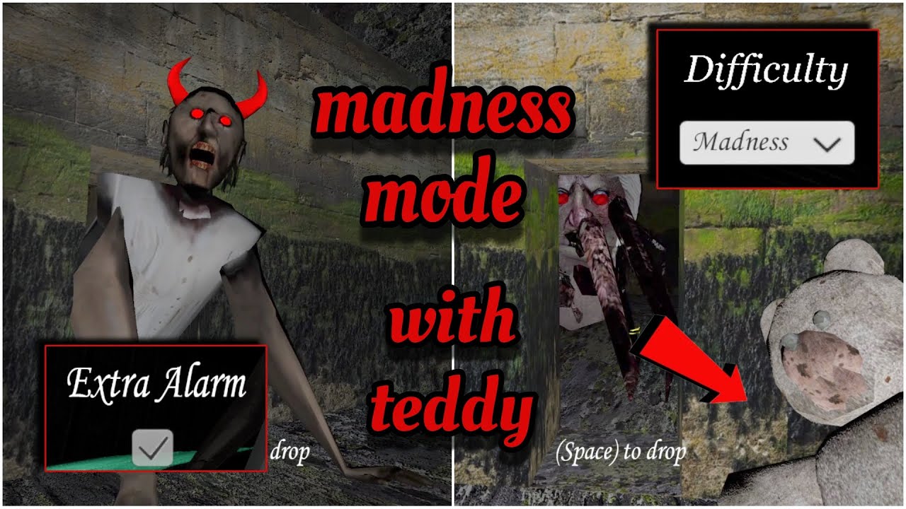 Granny v1.8 - Sewer Escape with Teddy in ULTIMATE Madness Mode! 💥💀