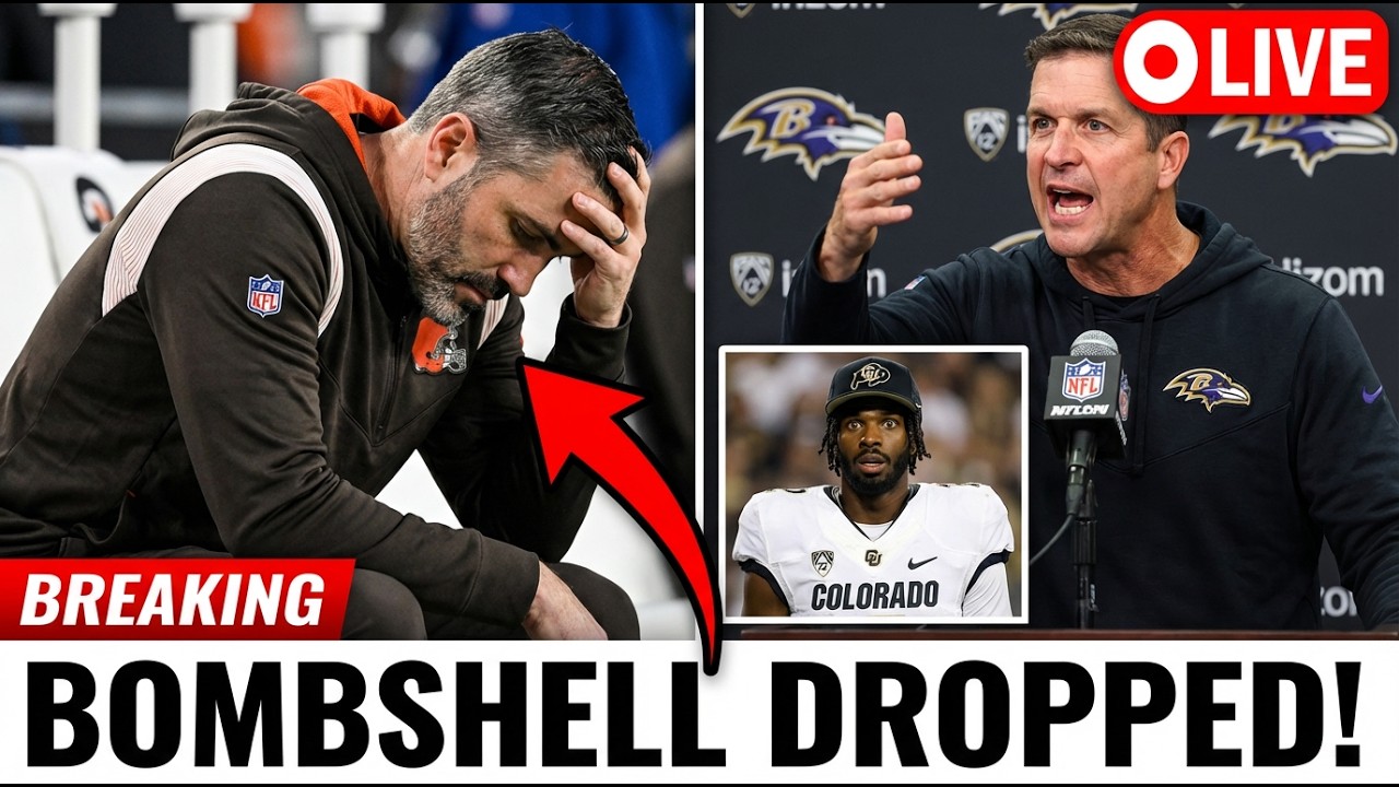 BREAKING: Harbaugh's BOMBSHELL DROPPED! Stefanski In Crisis LIVE