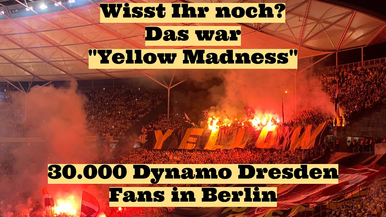 30.000 Dresdner in Berlin 🔥 Hertha BSC – Dynamo Dresden