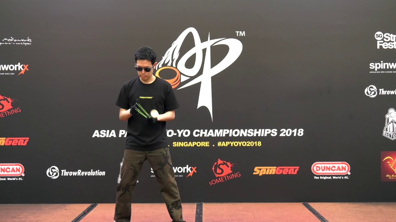 Hiroyuki Suzuki (JP): 1A Division Finals  - Asia Pacific Yo-yo Championships 2018