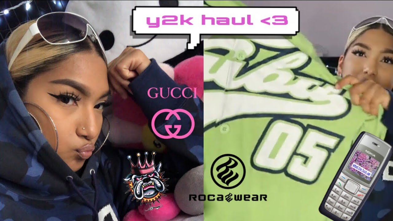 early 2000’s haul 💕 (ed hardy, fubu, rocawear, gucci)