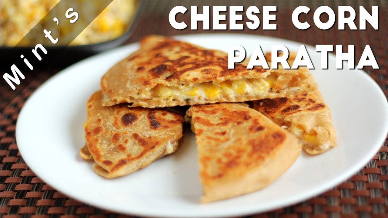 Cheese Corn Paratha Recipe | Kid's Tiffin box Recipe | Breakfast Recipes