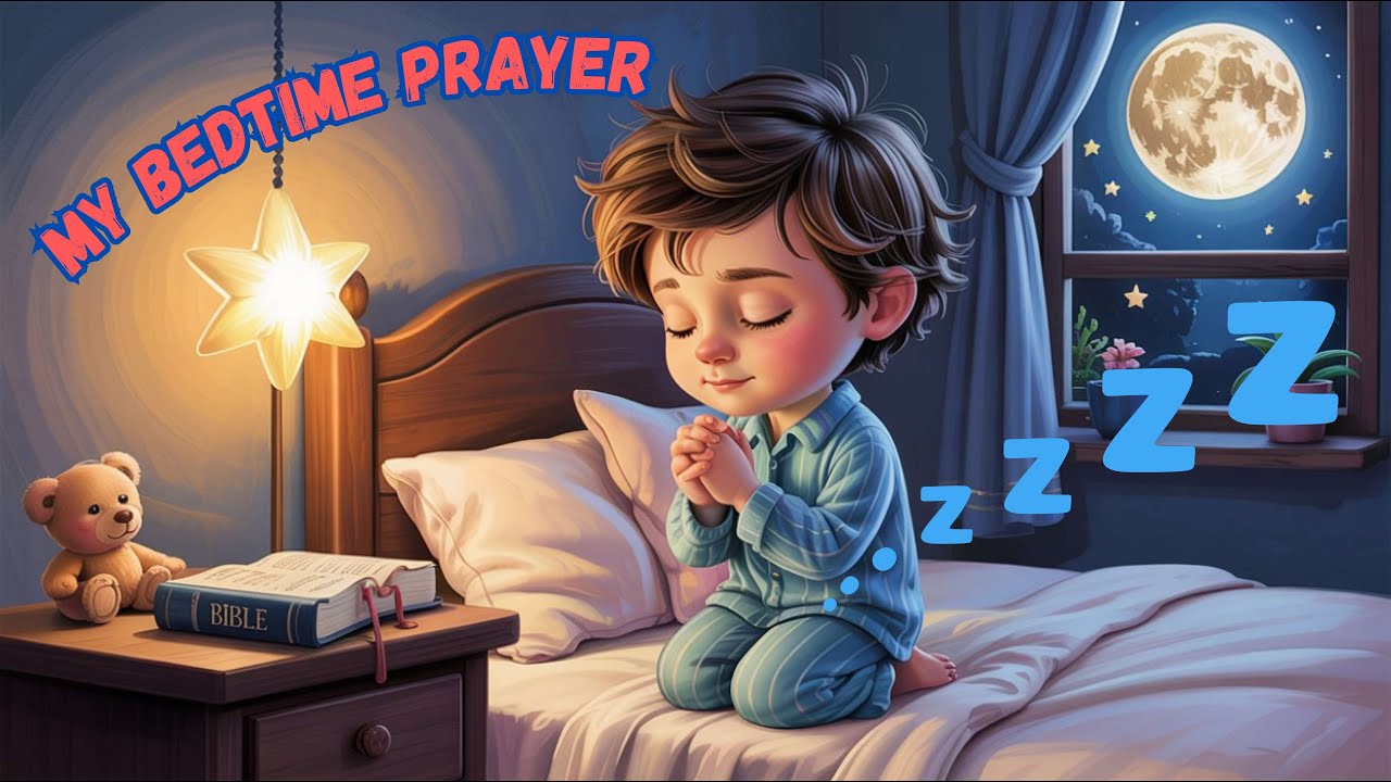My Bedtime Prayer | Christian Kids Lullaby | Christian Kids Rhymes | Christian Kids Music