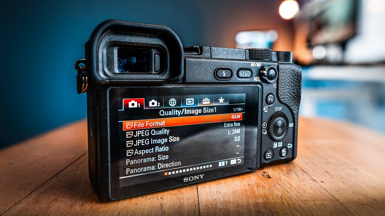 How To Setup SONY A6400 For Photography — camera settings breakdown