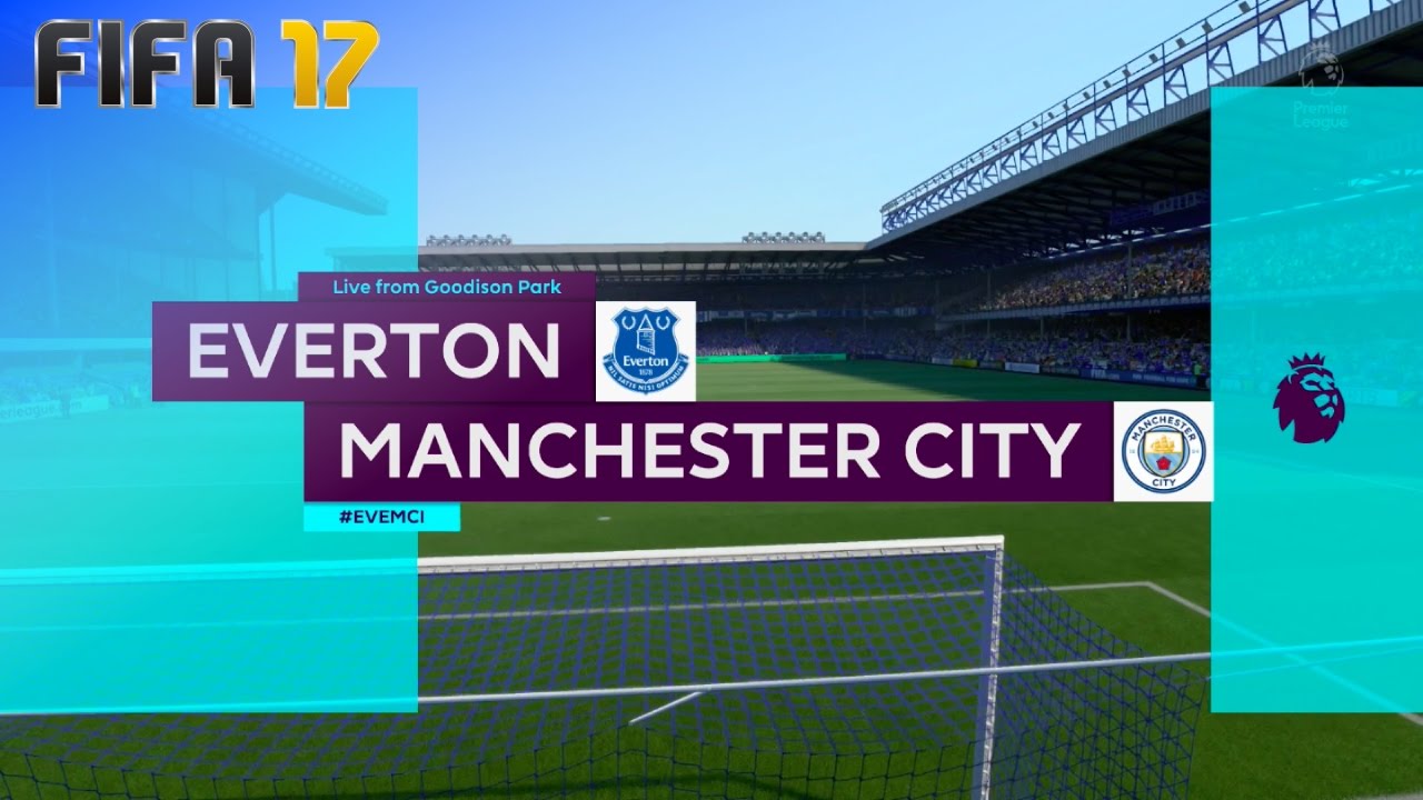 FIFA 17 - Everton vs. Manchester City @ Goodison Park