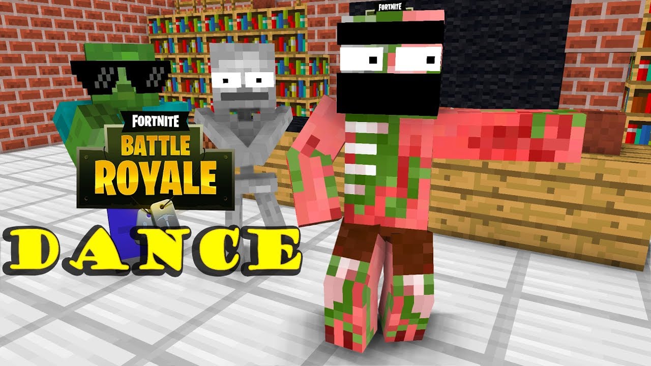 MOBS : FORNITE DANCE CHALLENGE - Minecraft Animation