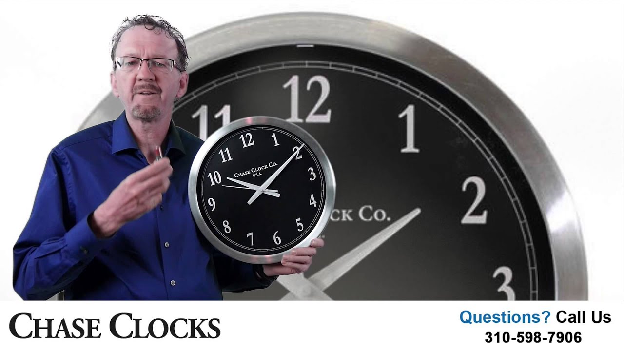 Learn How this Metal Wall Clock  Adjust for Daylight Savings Time