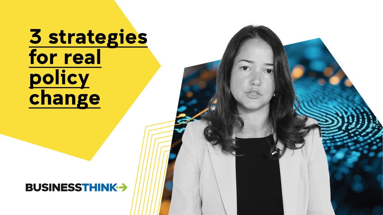 Essential strategies for unlocking policy change