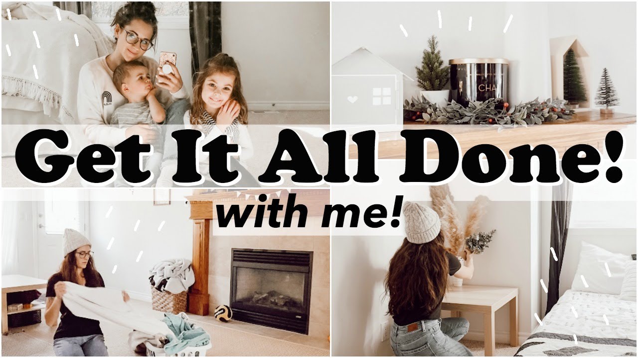 DECORATE, CLEAN, DECLUTTER + Get It All Done With Me! MOTIVATION 2020