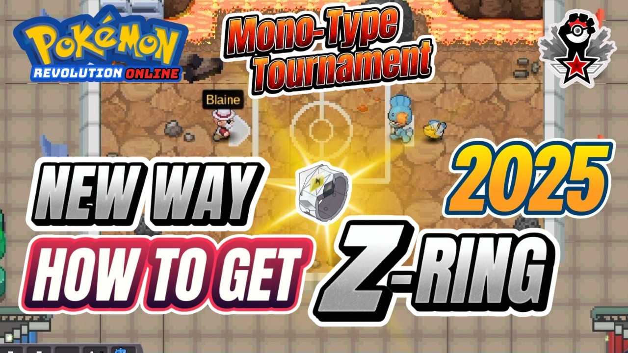How to Get the Z-Ring in Pokemon Revolution Online 2025 (Mono-Type Tournament)