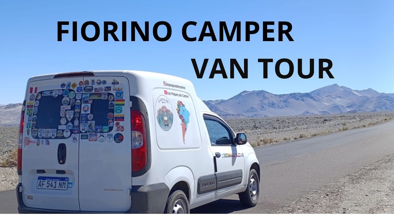 FIORINO CAMPER VAN TOUR. ESTRENO DE LOS PEQUES DEL CAMINO EN 4K..!!